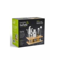 Set de barmani pentru cocktail, 10 piese, Bright&Homely, BH026